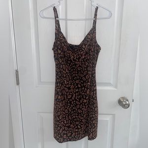 forever 21 cheetah print dress